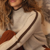 Agnes Beige Sweater - Näz - Sustainable Fashion Made in Portugal