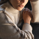 Agnes Beige Sweater - Näz - Sustainable Fashion Made in Portugal