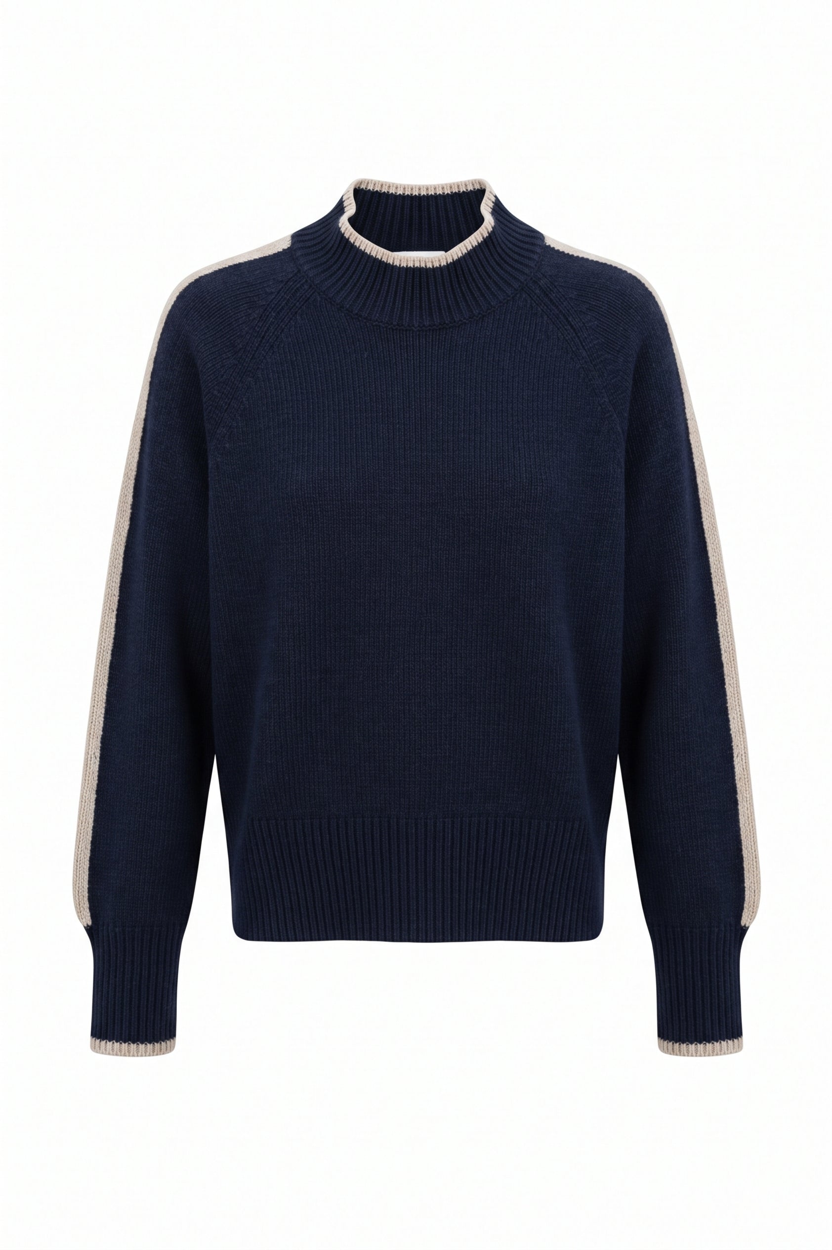 Agnes Navy Sweater - Näz-Sustainable Fashion Made in Portugal