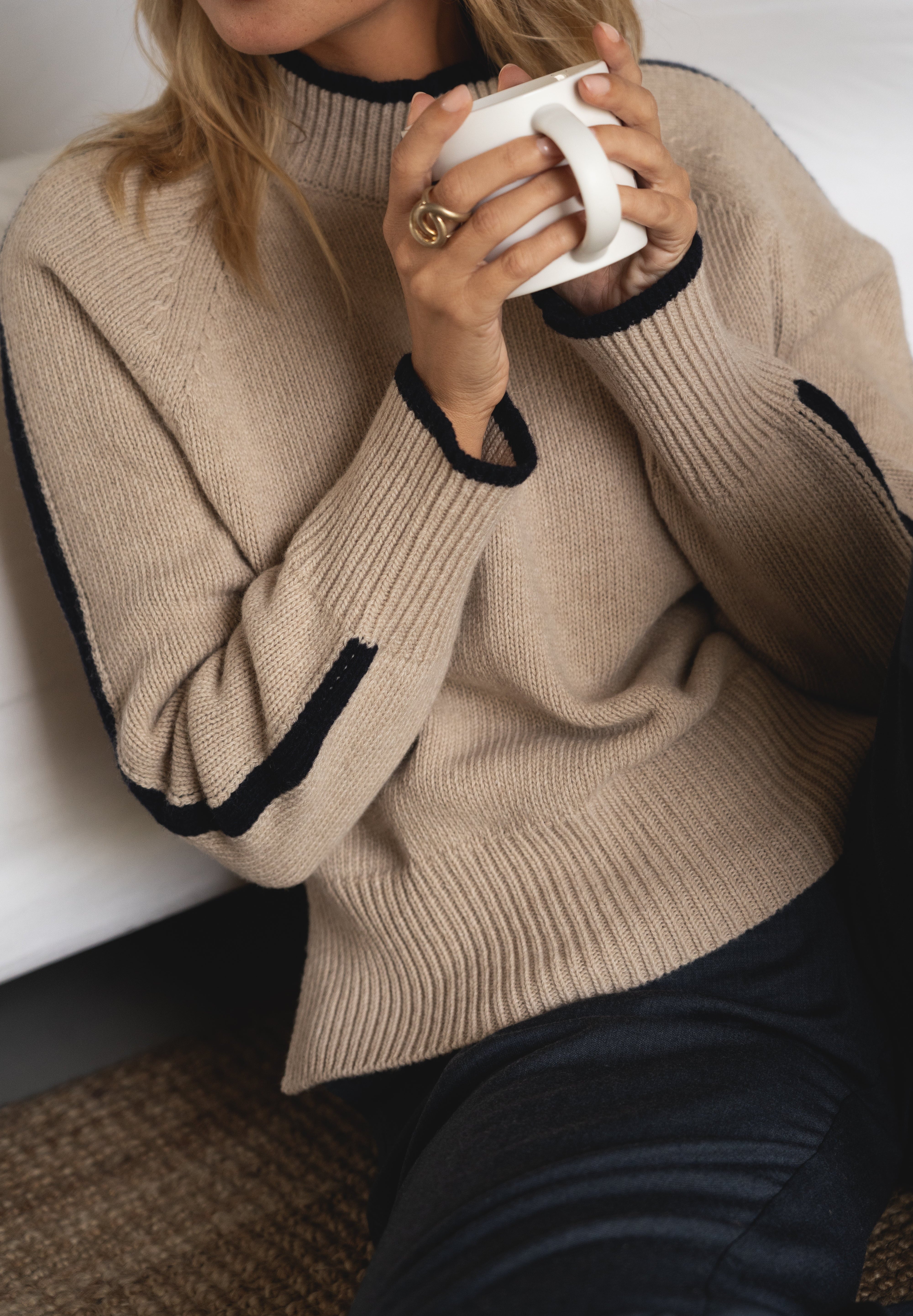 Agnes Wool Sweater - Näz-Sustainable Fashion Made in Portugal