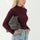 Ava Bordeaux Turtleneck - Näz-Sustainable Fashion Made in Portugal