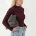 Ava Bordeaux Turtleneck - Näz-Sustainable Fashion Made in Portugal