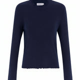 Ava Navy Turtleneck - Näz-Sustainable Fashion Made in Portugal