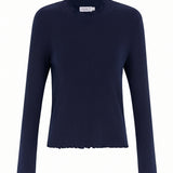 Ava Navy Turtleneck