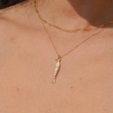 Chain Gold Necklace - Näz - Sustainable Fashion Made in Portugal