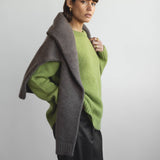 Claudia Alpaca Pistachio Jumper - Näz - Sustainable Fashion Made in Portugal