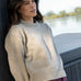 Claudia Beige Merino Neps - Näz-Sustainable Fashion Made in Portugal