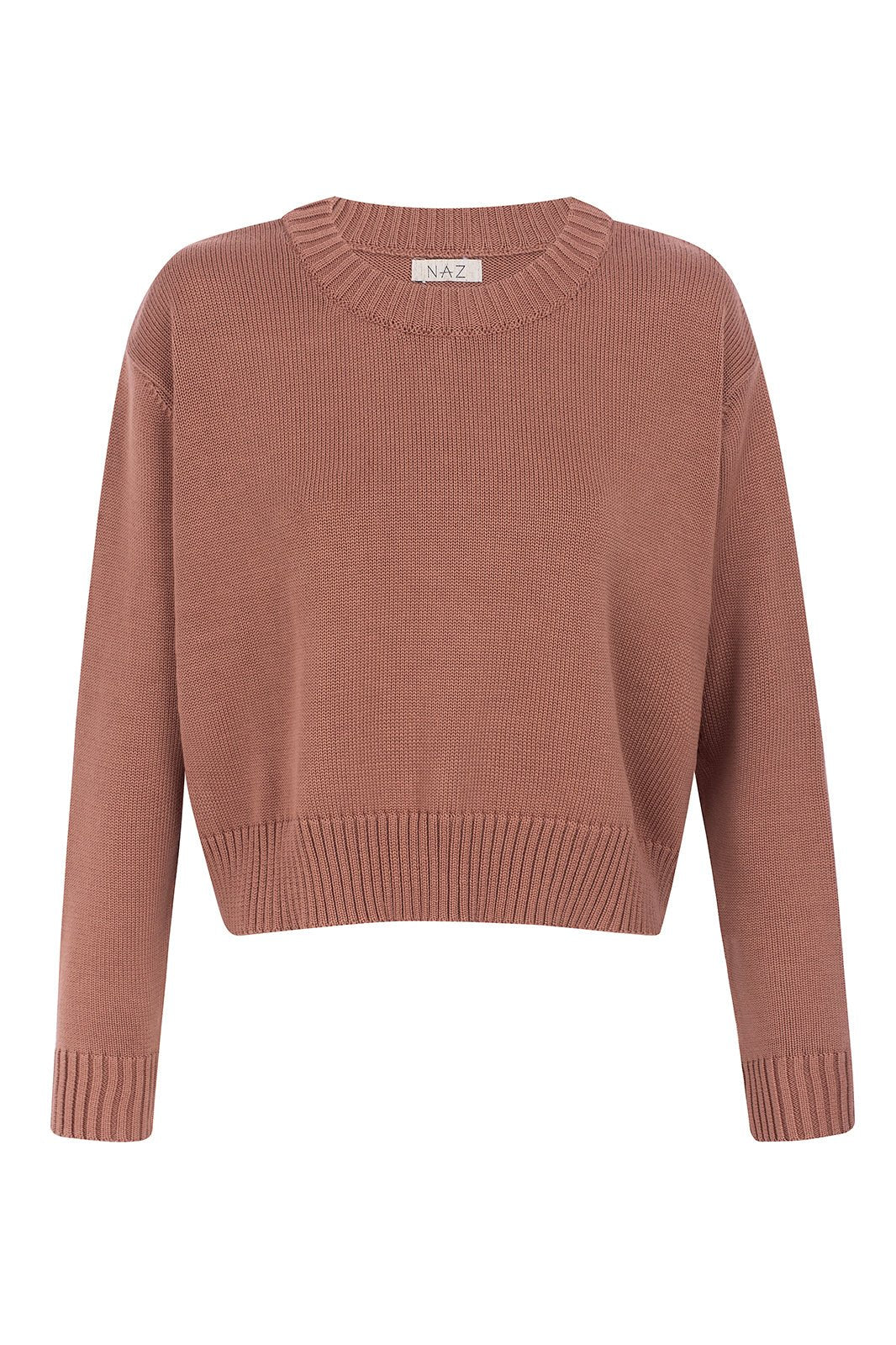 Claudia Rose Cotton Crewneck - Näz - Sustainable Fashion Made in Portugal