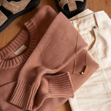 Claudia Rose Cotton Crewneck - Näz - Sustainable Fashion Made in Portugal