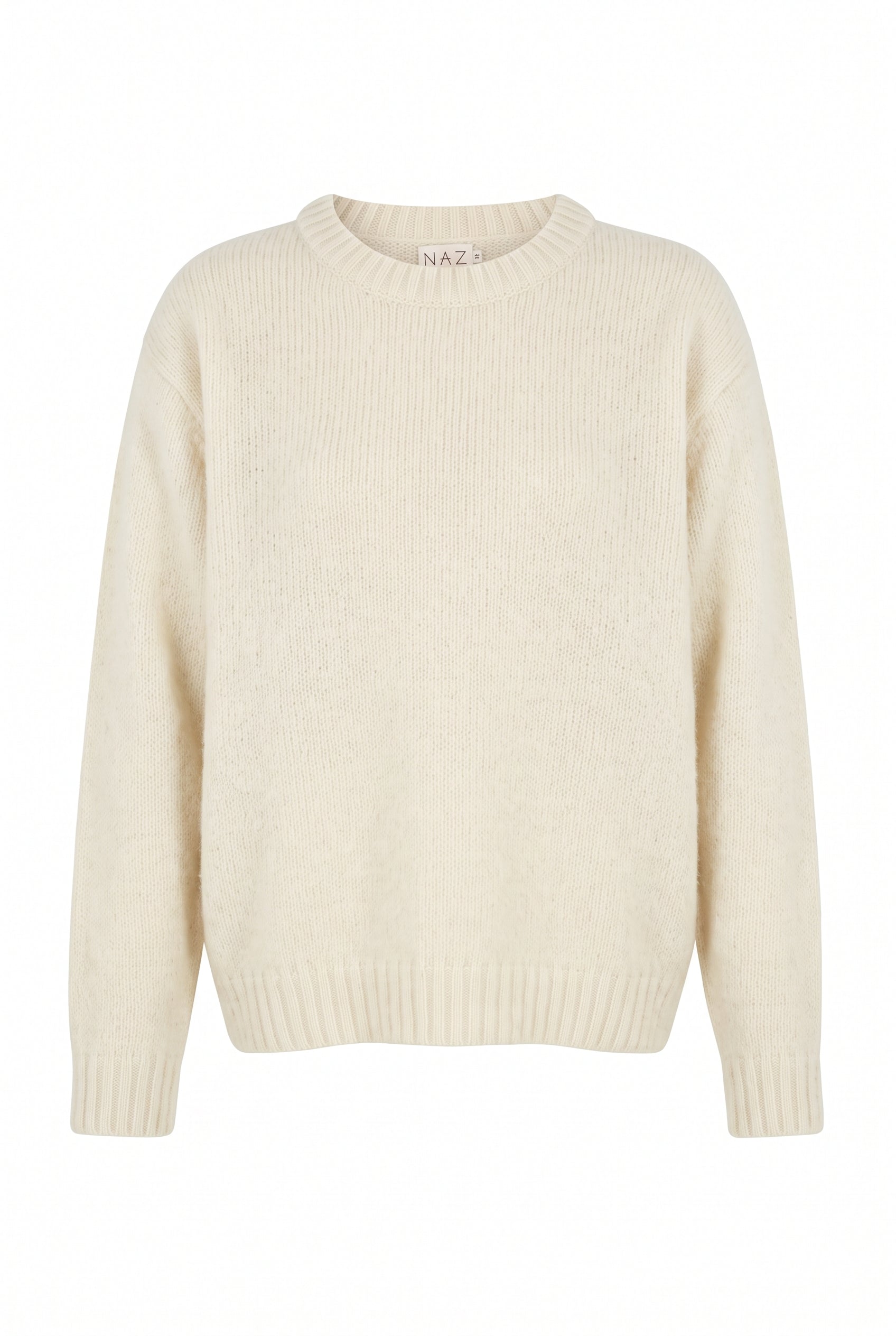 Claudia White Alpaca Jumper - Näz-Sustainable Fashion Made in Portugal