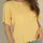 Dawn Yellow Cotton T-shirt - Näz - Sustainable Fashion Made in Portugal