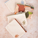 Denim Pouch + Keychain Set - Näz - Sustainable Fashion Made in Portugal