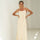 Eline Beige Frilled Dress - Näz - Sustainable Fashion Made in Portugal