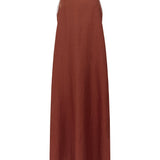 Eline Terracota Linen Dress - Näz - Sustainable Fashion Made in Portugal