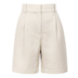 Elise White Tencel Shorts - Näz - Sustainable Fashion Made in Portugal
