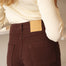 Elsa Brown Denim Trousers - Näz - Sustainable Fashion Made in Portugal