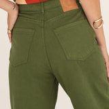 Elsa Green Denim Trousers - Näz - Sustainable Fashion Made in Portugal