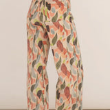 Elsa Printed Denim Trousers - Näz - Sustainable Fashion Made in Portugal