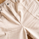 Elsa White Denim Trousers - Näz - Sustainable Fashion Made in Portugal
