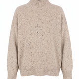 Emma Merino Neps Beige - Näz-Sustainable Fashion Made in Portugal
