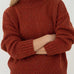 Emma Merino Neps Orange - Näz-Sustainable Fashion Made in Portugal