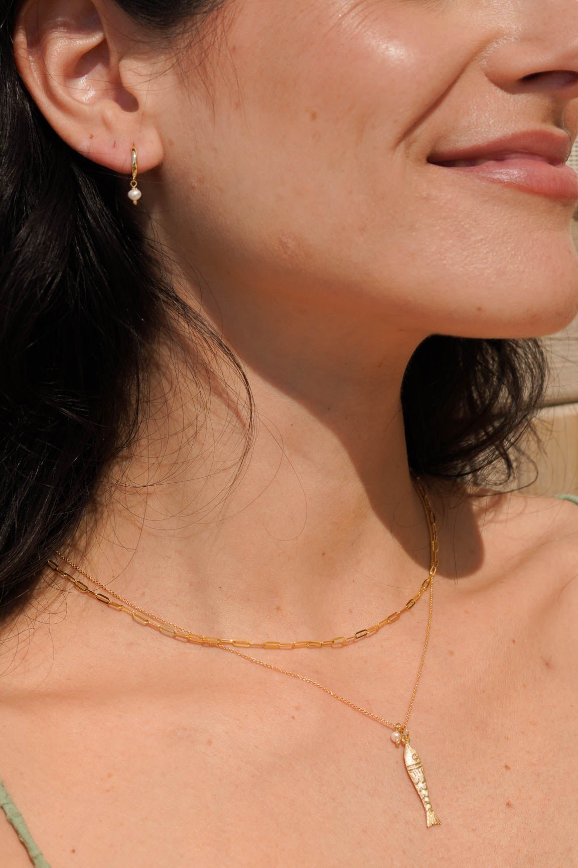 Fish Necklace - Näz - Sustainable Fashion Made in Portugal