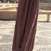 Freya Eggplant Linen Skirt - Näz - Sustainable Fashion Made in Portugal