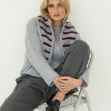 Frida Blue Neck Scarf - Näz-Sustainable Fashion Made in Portugal