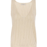 Jaya Beige Linen Top - Näz - Sustainable Fashion Made in Portugal