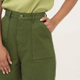 Karla Green Denim Shorts - Näz - Sustainable Fashion Made in Portugal