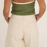 Karla White Denim Shorts - Näz - Sustainable Fashion Made in Portugal