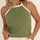 Liv Green Jersey Top - Näz - Sustainable Fashion Made in Portugal