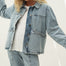 Marie Light Denim Cotton Jacket - Näz - Sustainable Fashion Made in Portugal