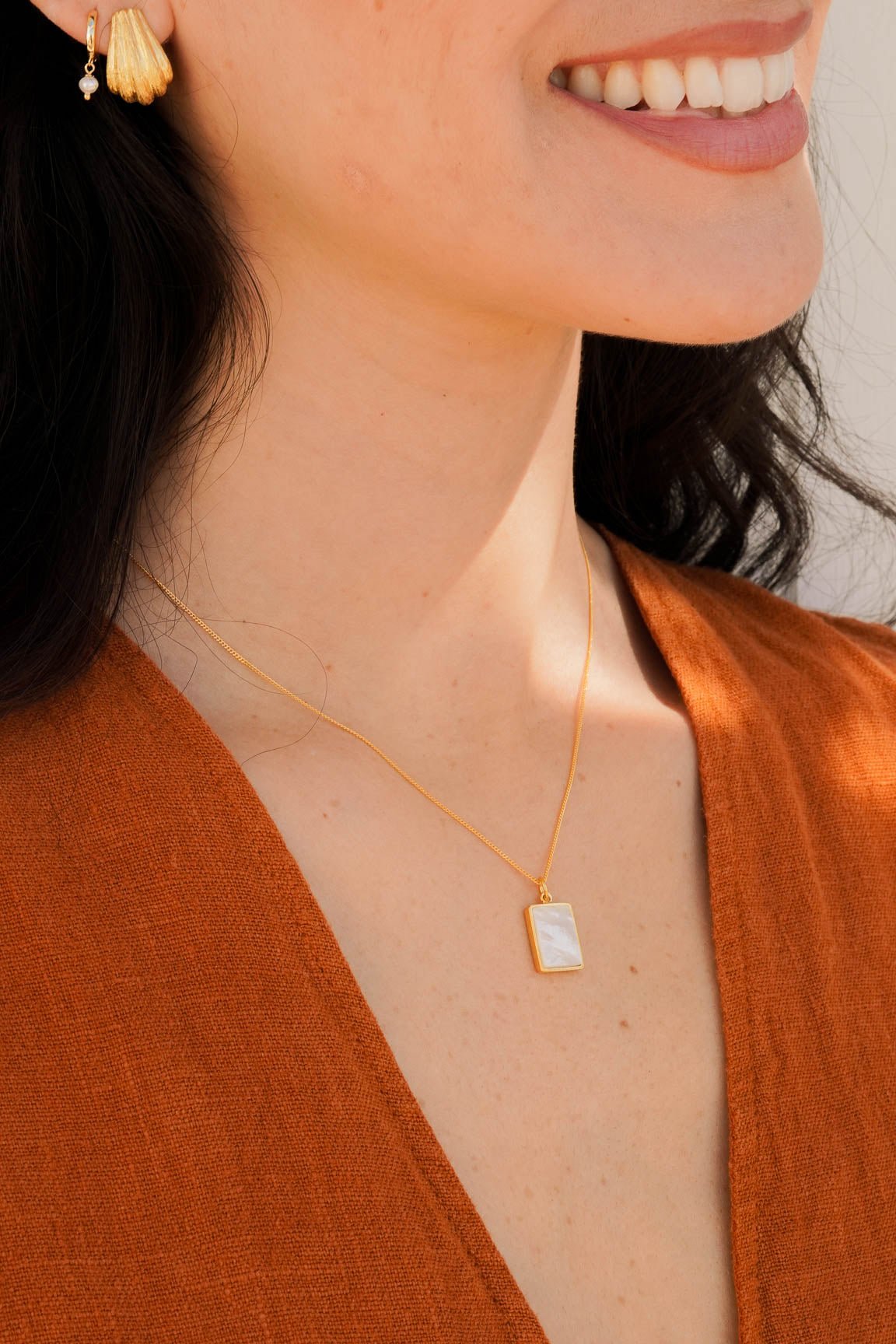 Necklace Pearl - Näz - Sustainable Fashion Made in Portugal