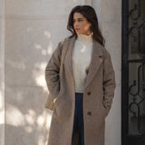 Noah Camel Wool Overcoat - Näz - Sustainable Fashion Made in Portugal