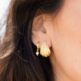 Pearl Hoops - Näz - Sustainable Fashion Made in Portugal