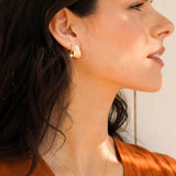 Pearl Hoops - Näz - Sustainable Fashion Made in Portugal