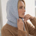 Rose Blue Balaclava - Näz-Sustainable Fashion Made in Portugal