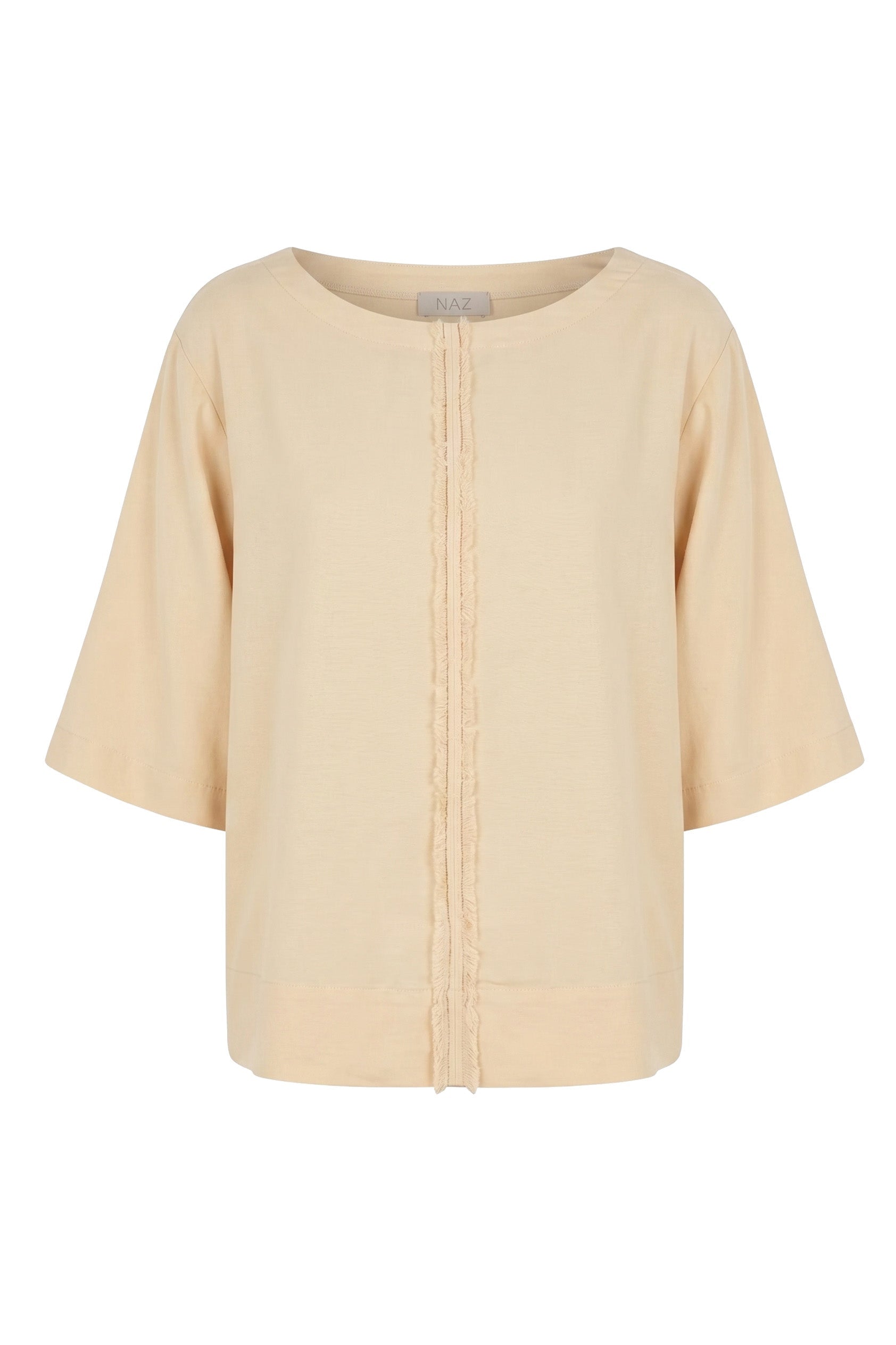 Sari Beige Tencel Top - Näz - Sustainable Fashion Made in Portugal