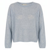 Sofie Blue Alpaca Sweater - Näz-Sustainable Fashion Made in Portugal