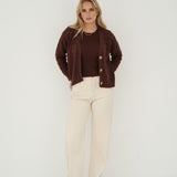 Sophia Cotton Cardigan - Näz-Sustainable Fashion Made in Portugal