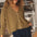 Sophia Cotton Olive Cardigan - Näz - Sustainable Fashion Made in Portugal