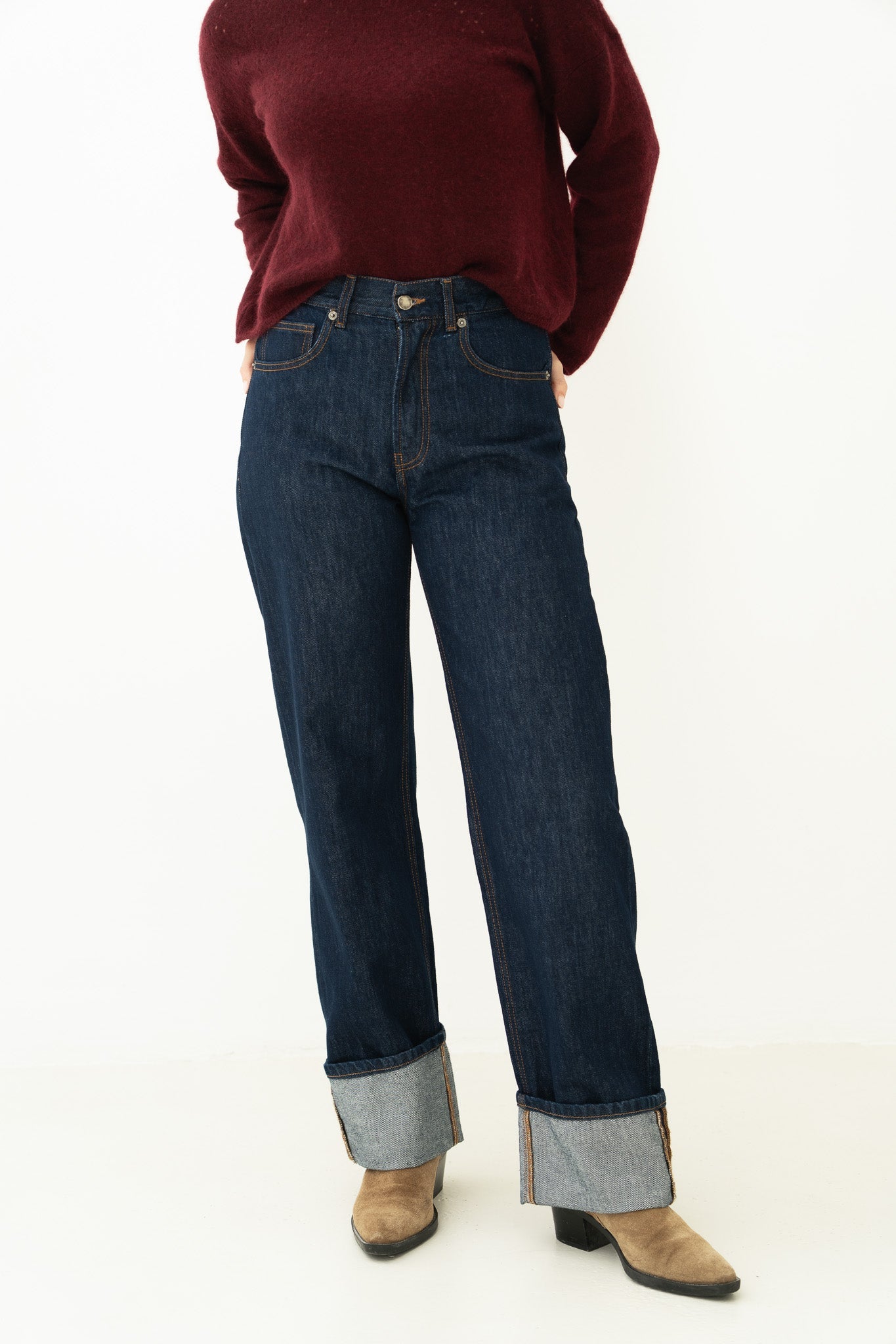 Thea Jeans Denim - Näz-Sustainable Fashion Made in Portugal