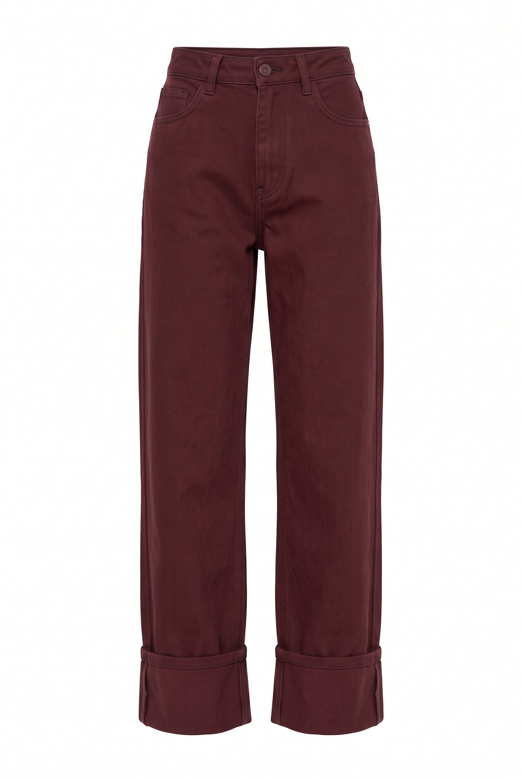 Thea Jeans Eggplant - Näz-Sustainable Fashion Made in Portugal