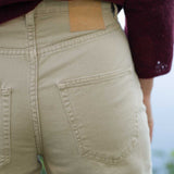 Thea Jeans Sand - Näz-Sustainable Fashion Made in Portugal