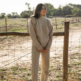 Thea Jeans Sand - Näz-Sustainable Fashion Made in Portugal