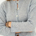 Vicky Blue Alpaca Cardigan - Näz-Sustainable Fashion Made in Portugal