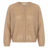 Vicky Camel Alpaca Cardigan - Näz-Sustainable Fashion Made in Portugal